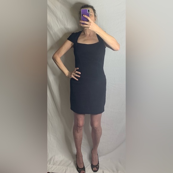 TADASHI HOLT RENFREW LITTLE BLACK DRESS - Picture 3 of 11